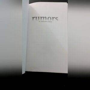 Rumors of Another World Paperback Book - White Pages with Black Text